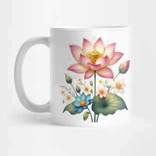 American Lotus Flower lover Mug